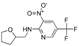 (3-Nitro-5-trifluoromethyl-pyridin-2-yl)-(tetrahydro-furan-2-ylmethyl)-amine Struktur