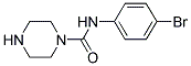 N-(4-bromophenyl)piperazine-1-carboxamide Struktur