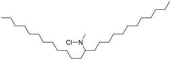 Bis-dodecyl Dimethyl Ammonia Chloride Struktur