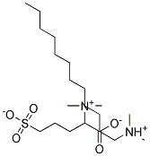 n-Dodecyl dimethylammonium 3-sulfopropyl betaine Struktur