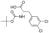 N-tert-Butoxycarbonyl-L-3-(3,4-dichlorophenyl)alanine Struktur