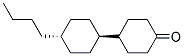 trans-4'-n-Butylcyclohexyl-4-cyclohexanone Struktur