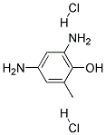 4,6-DIAMINO-O-CRESOLDIHYDROCHLORIDE Struktur