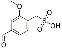 4-FORMYL-2-METHOXYPHENYLMETHANESULFONATE Struktur