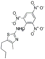 5-BUTYL-4-METHYL-2-THIAZOLAMINEPICRATE Struktur