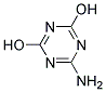 6-AMINO-1,3,5-TRIAZINE-2,4-DIOL Struktur