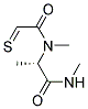 N,N-DIMETHYL-N(2)-THIOACETYL-L-ALANINAMIDE Struktur