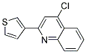 4-chloro-2-thiophen-3-ylquinoline Struktur