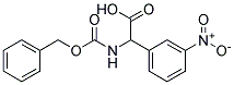 {[(benzyloxy)carbonyl]amino}(3-nitrophenyl)acetic acid Struktur