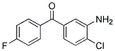 3-AMINO-4-CHLORO-4'-FLUOROBENZOPHENONE Struktur