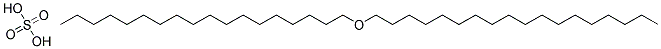 n-Octadecyl alcohol, ethoxylated and sulfated Struktur