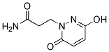 3-(3-HYDROXY-6-OXO-1,6-DIHYDRO-1-PYRIDAZINYL)PROPIONAMIDE Struktur