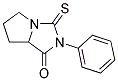 3-PHENYL-2-THIOXO-1,3-DIAZABICYCLO(3.3.0)OCTAN-4-ONE Struktur