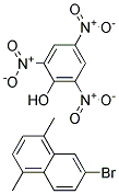 6-BROMO-1,4-DIMETHYLNAPHTHALENEPICRATE Struktur