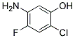 5-AMINO-2-CHLORO-4-FIUOROPHENOL
 Struktur