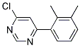 4-Chloro-6-(2,3-dimethyl-phenyl)-pyrimidine Struktur