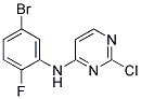 N-(5-bromo-2-fluorophenyl)-2-chloropyrimidin-4-amine Struktur