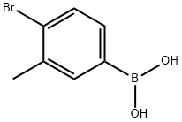 4-BROMO-3-METHYLPHENYLBORONIC ACID Struktur