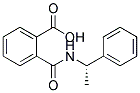 (S)-2-(1'-Phenylethylcarbamoyl)benzoic acid Struktur