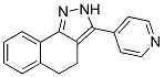 3-(4-PYRIDYL)-4,5-DIHYDRO-2H-BENZ(G)INDAZOLE Struktur