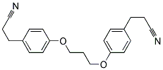 3,3'-(TRIMETHYLENEBIS(OXY-P-PHENYLENE))DIPROPIONITRILE Struktur