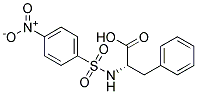 N-(P-NITROPHENYLSULFONYL)-L-PHENYLALANINE Struktur