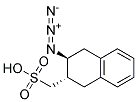 TRANS-3-AZIDO-1,2,3,4-TETRAHYDRO-2-NAPHTHYLMETHANESULFONATE Struktur