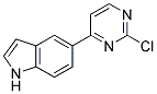 5-(2-Chloro-pyrimidin-4-yl)-1H-indole Struktur