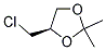 (4R)-4-(chloromethyl)-2,2-dimethyl-1,3-dioxolane Struktur