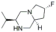 (3S,7R,8aS)-7-fluoro-3-(1-methylethyl)octahydropyrrolo[1,2-a]pyrazine Struktur