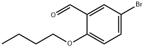 5-BROMO-2-BUTOXYBENZALDEHYDE Struktur