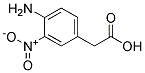 4-AMINO-3-NITROPHENYLACETIC ACID Struktur