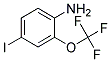 2-Trifluoromethoxy-4-Iodoaniline Struktur