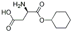 D-Aspartic Acid 4-Cyclohexyl Ester Struktur