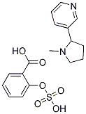 Nicotine sulfosalicylate Struktur