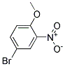 4-BROMO-1-METHOXY-2-NITROBENZENE Struktur