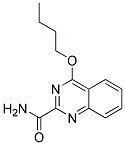 4-BUTOXY-2-QUINAZOLINECARBOXAMIDE Struktur