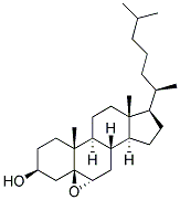 5,6A-EPOXY-5A-CHOLESTAN-3B-OL Struktur