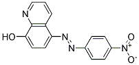 5-(P-NITROPHENYLAZO)-8-QUINOLINOL Struktur