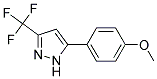 5-(4-Methoxy-phenyl)-3-trifluoromethyl-1H-pyrazole Struktur