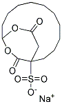 Sulfosuccinic acid, mono-(undecylenyl) ester, sodium salt Struktur