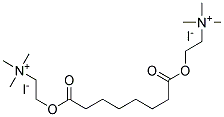 (SUBEROYLBIS(OXYETHYLENE))BIS(TRIMETHYLAMMONIUMIODIDE) Struktur