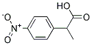 2-(P-NITROPHENYL)PROPIONICACID Struktur