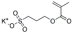 3-METHACRYLOYLOXY-1-PROPANESULFONICACIDPOTASSIUMSALT Struktur