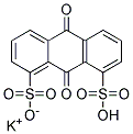 ANTHRAQUINONE-1,8-DISULFONICACIDMONOPOTASSIUMSALT Struktur