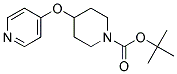 4-(Pyridin-4-yloxy)-piperidine-1-carboxylic acid tert-butyl ester Struktur