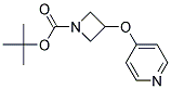 3-(Pyridin-4-yloxy)-azetidine-1-carboxylic acid tert-butyl ester Struktur