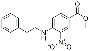 3-Nitro-4-phenethylamino-benzoic acid methyl ester Struktur