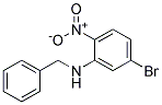 Benzyl-(5-bromo-2-nitro-phenyl)-amine Struktur