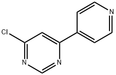 4-chloro-6-pyridin-4-ylpyrimidine Struktur